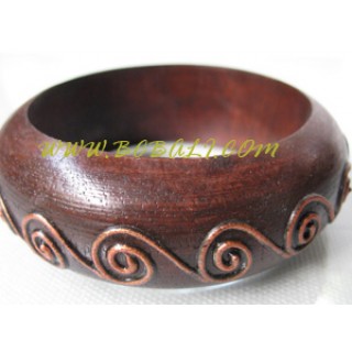 Organic Wooden Bangles Ethnic